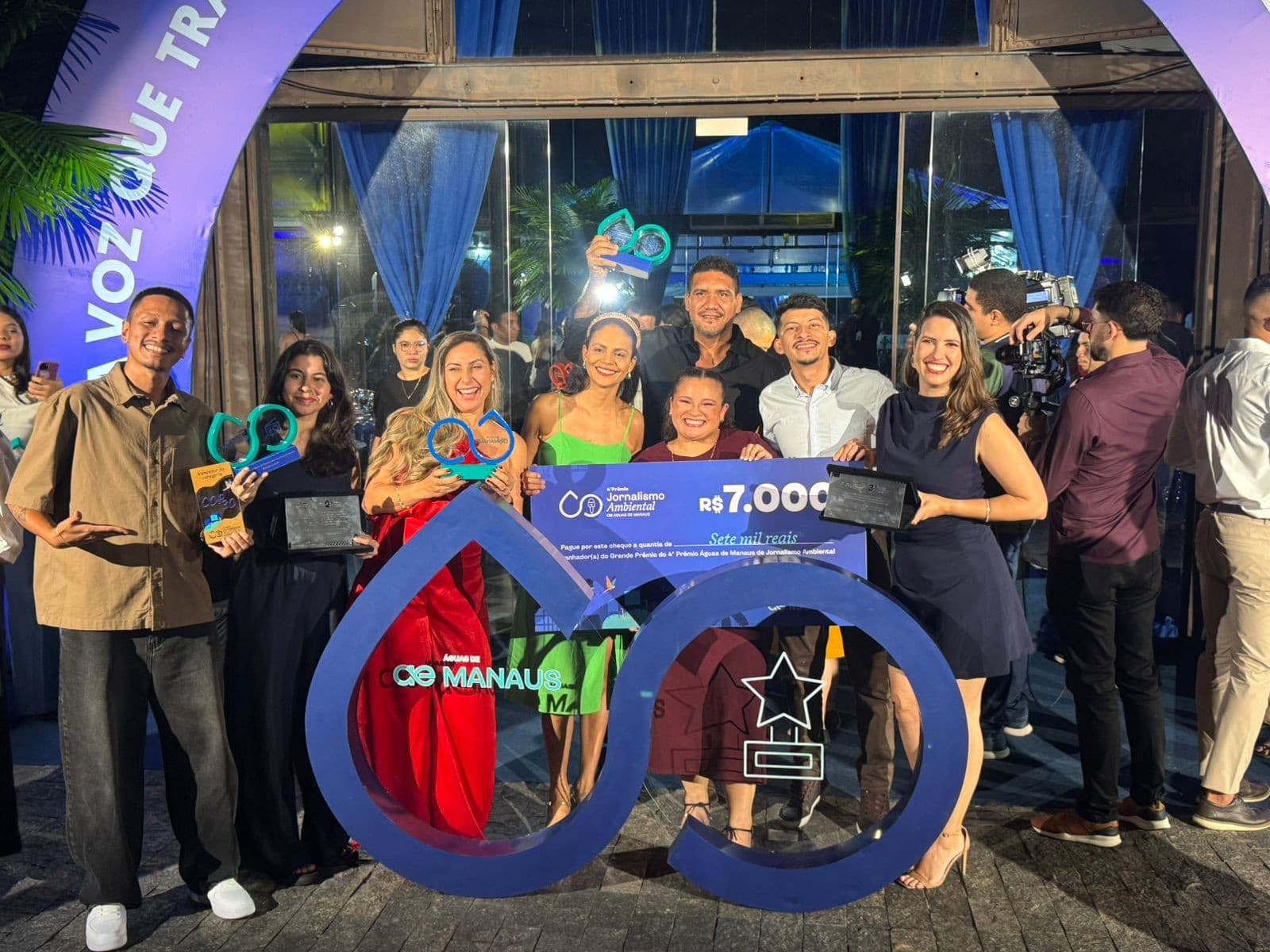 Jornalistas da Amazônia são premiados por cobrir saneamento