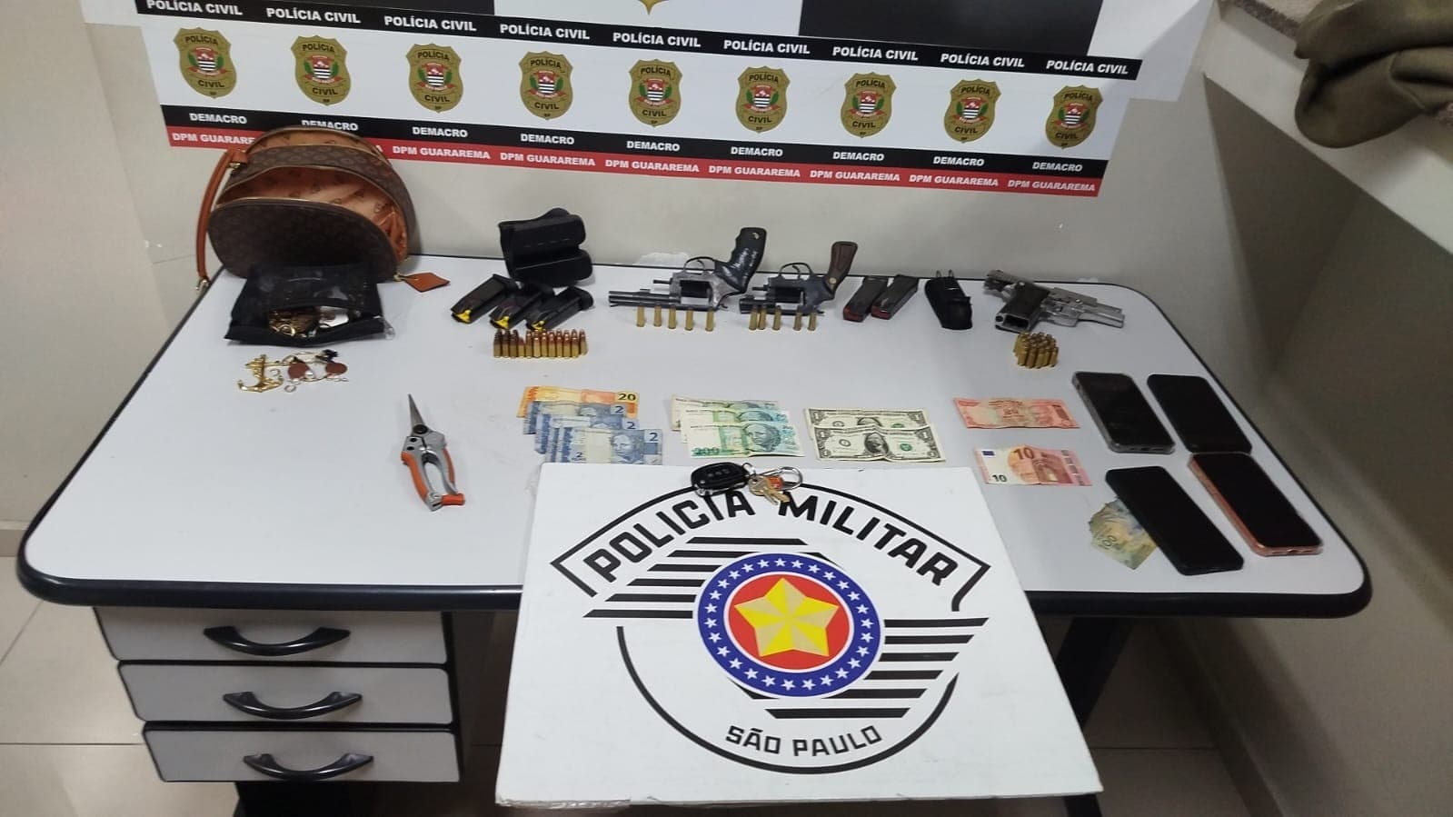 Família sofre sequestro e perde R$ 140 mil em Guararema