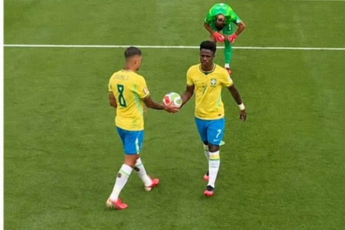 Vini Jr. fugiu do pênalti para não quebrar a banca? Teoria choca Brasil