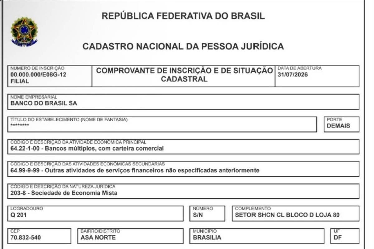 Receita Federal emite primeiro CNPJ com letras; entenda o que muda para o povo trabalhador