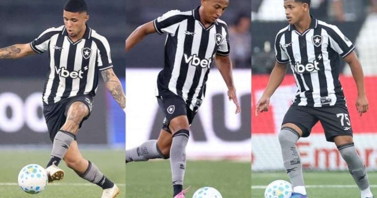 Crias do Bairro têm vez: base do Botafogo vira esperança no Brasileirão