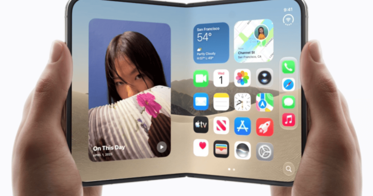 iPhone Duo: tela dobrável da Apple trinca dias após lançamento